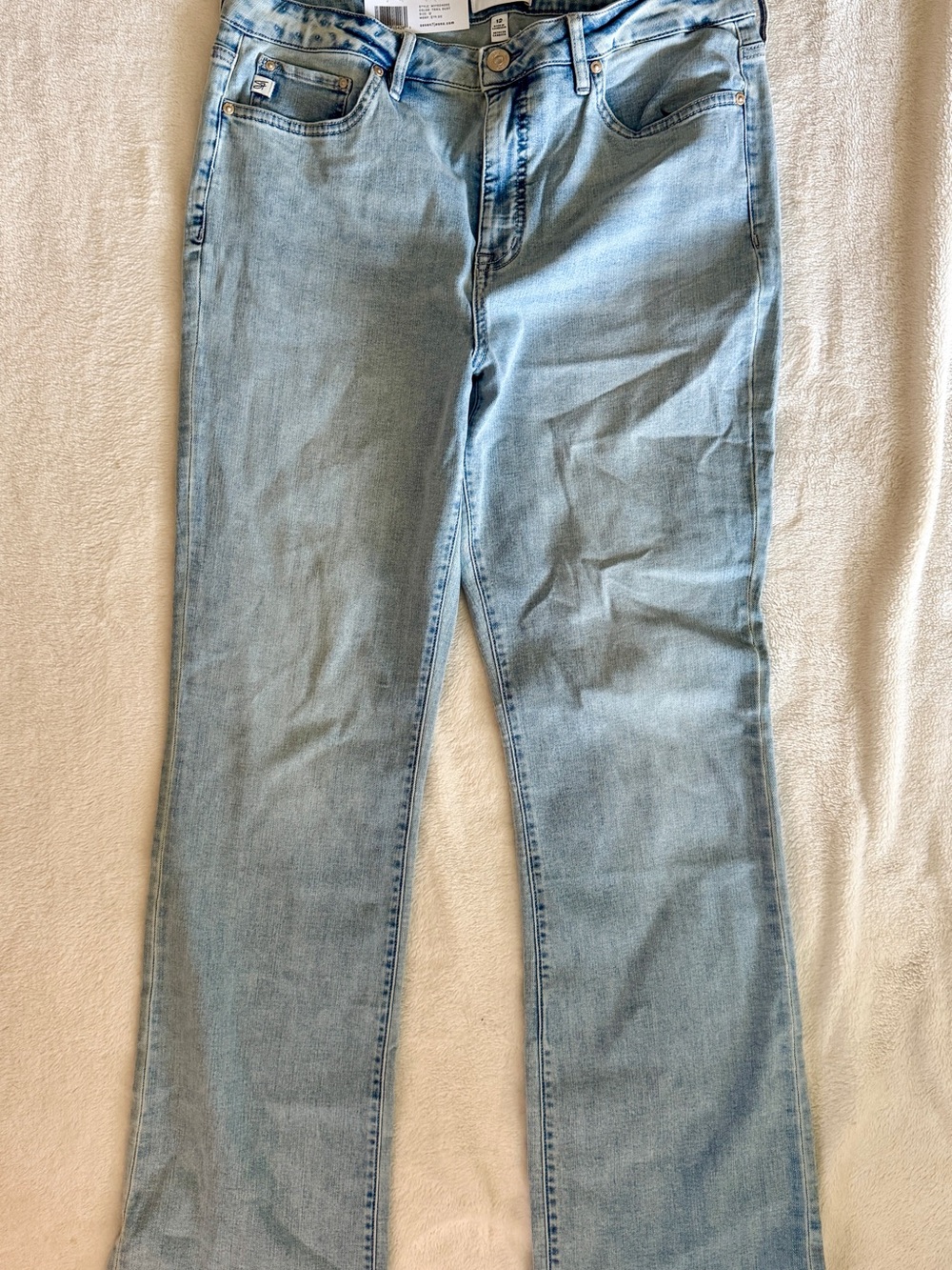 Seven7 Light Blue Flare Jeans